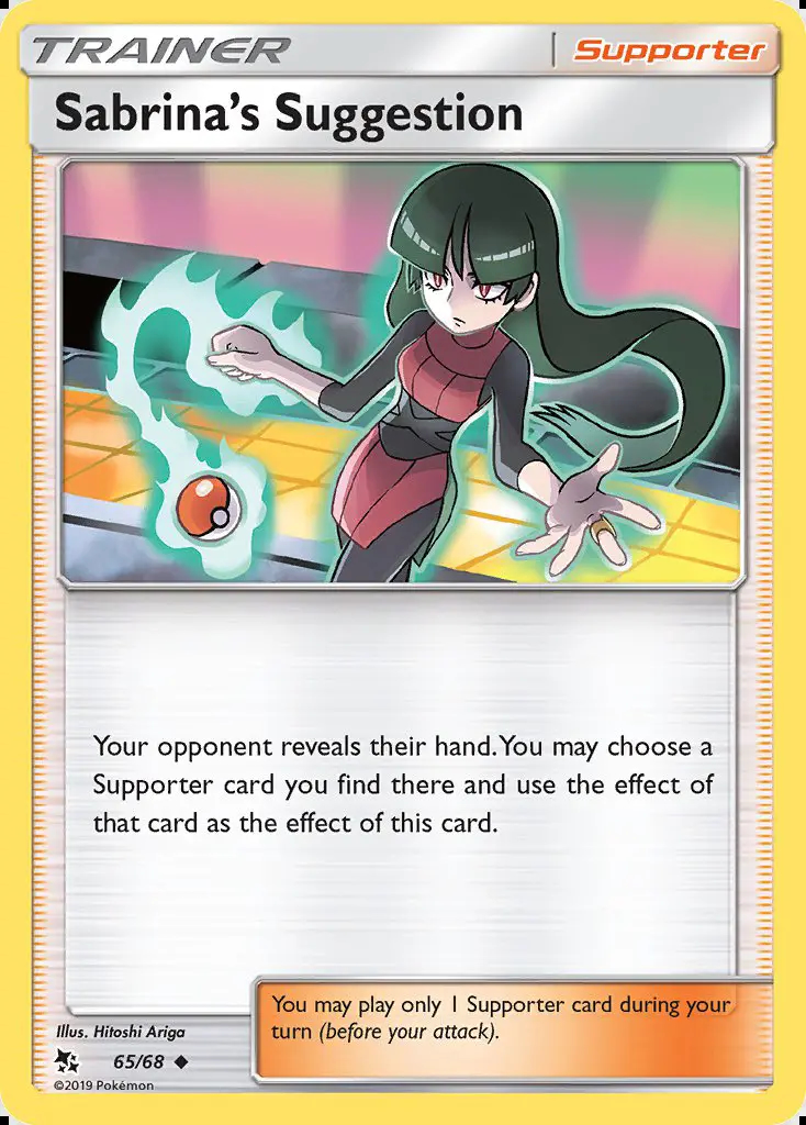 Image of the card Sabrina’s Suggestion