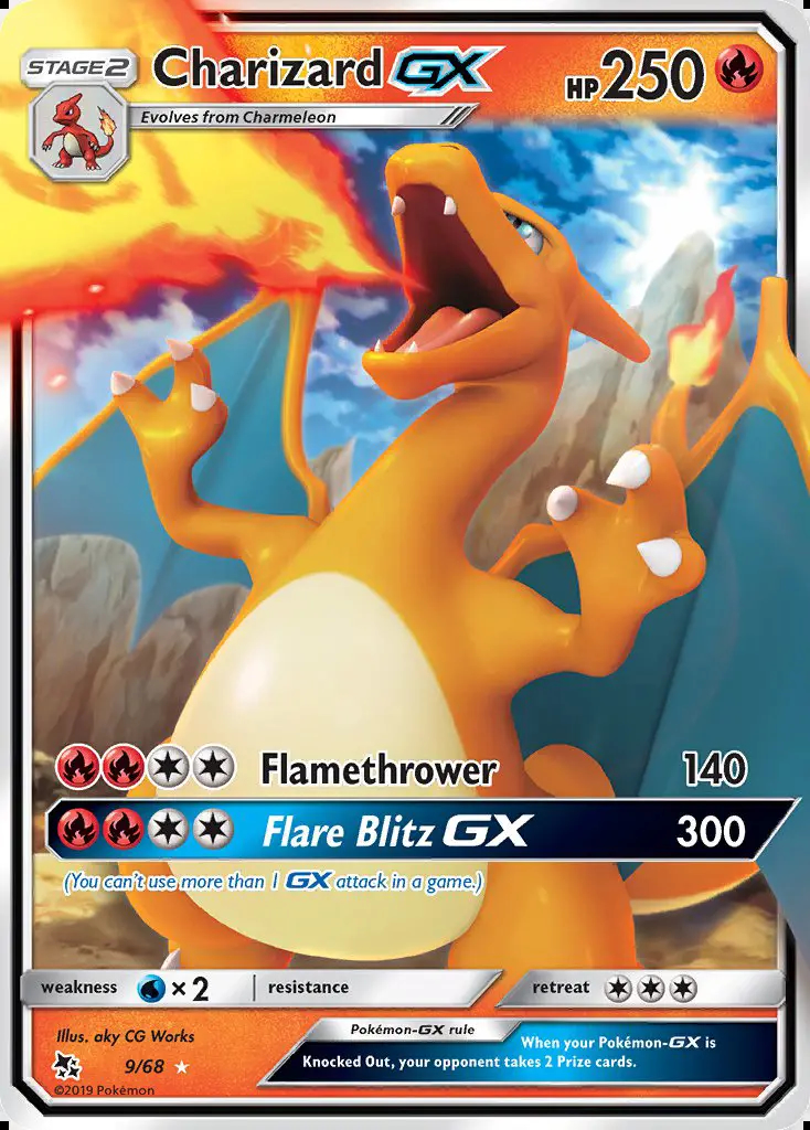 Image of the card Charizard GX