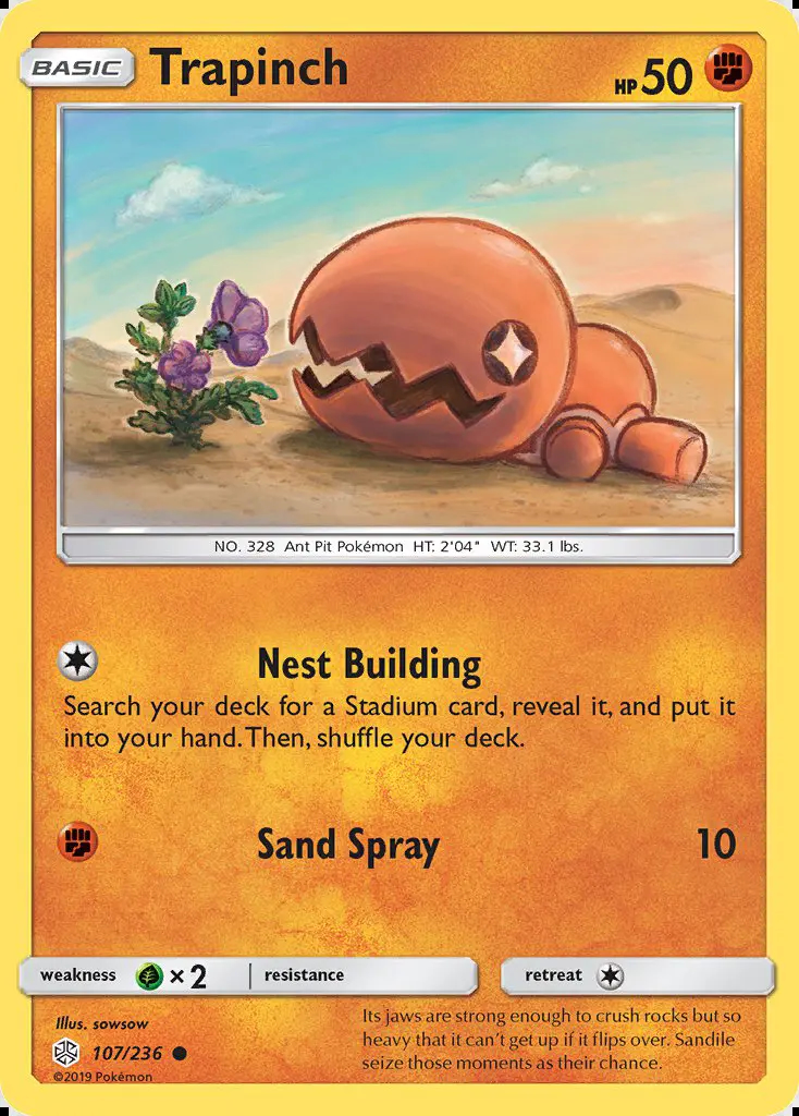 Image of the card Trapinch