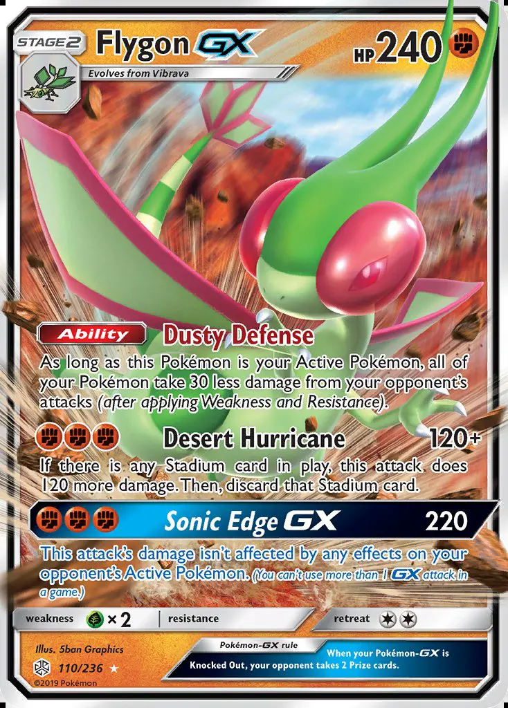 Image of the card Flygon GX