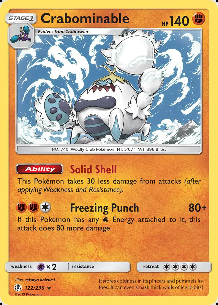 Image of the card Crabominable