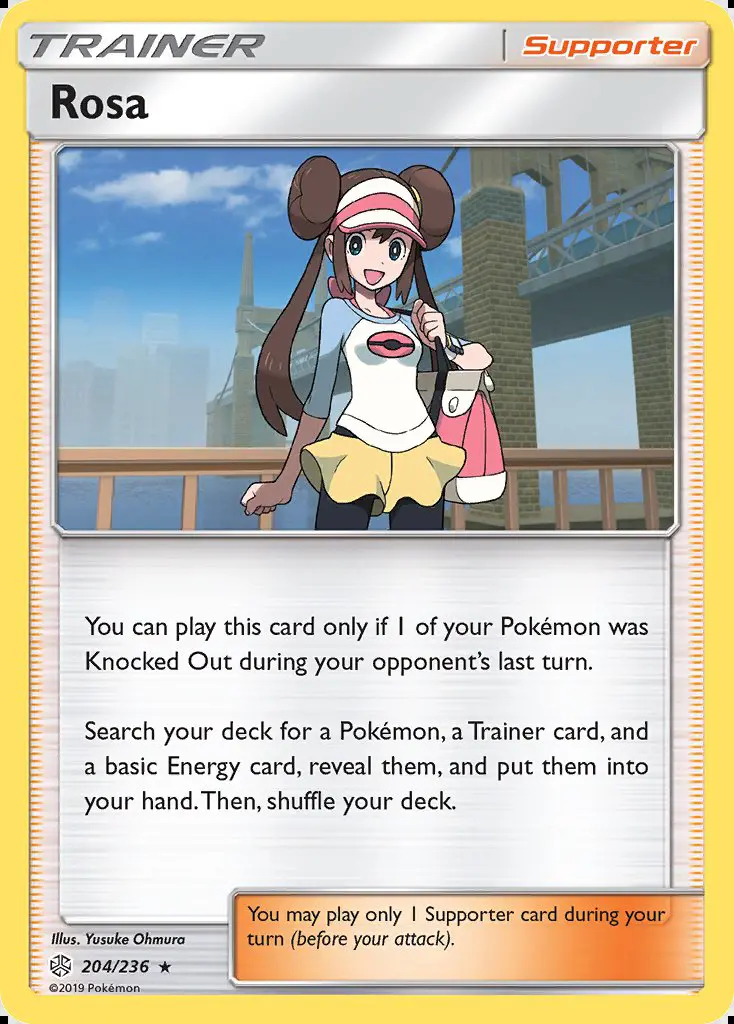 Image of the card Rosa
