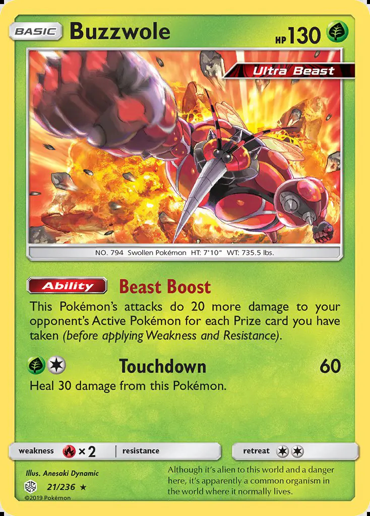Image of the card Buzzwole