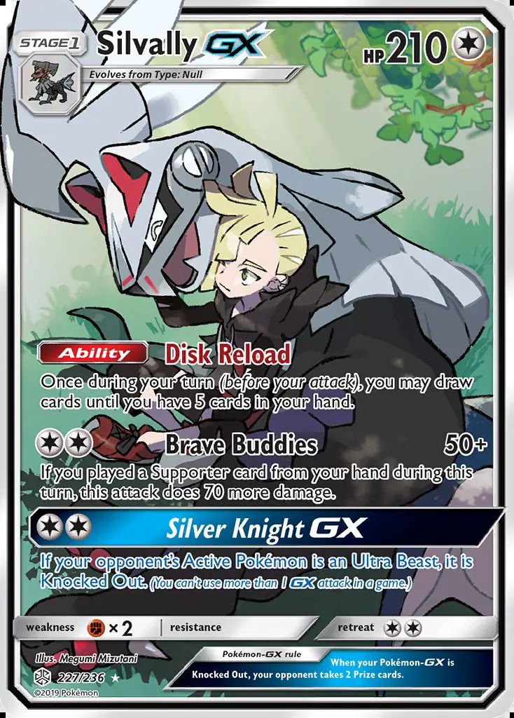 Image of the card Silvally GX