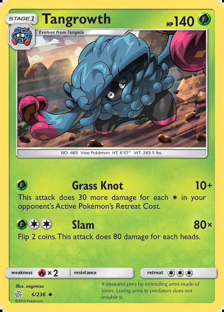Image of the card Tangrowth