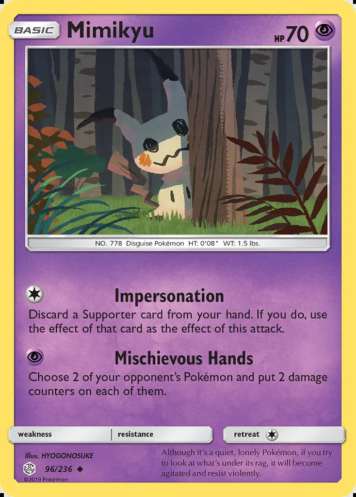 Image of the card Mimikyu