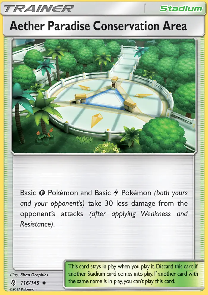 Image of the card Aether Paradise Conservation Area