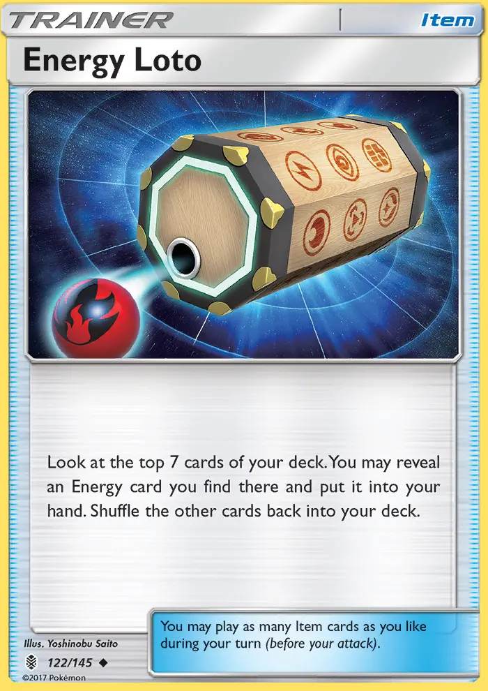 Image of the card Energy Loto