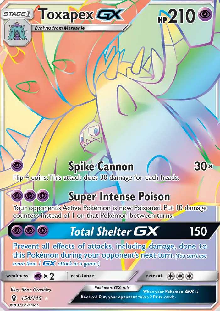 Image of the card Toxapex GX
