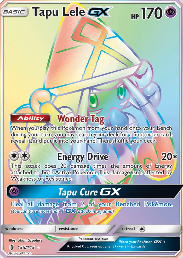 Image of the card Tapu Lele GX