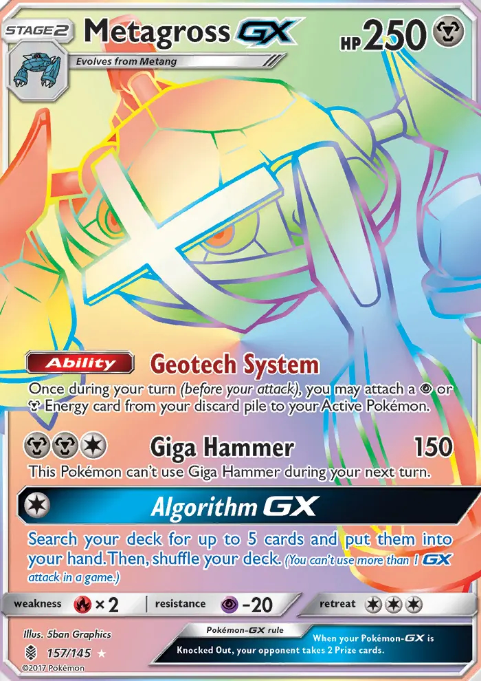 Image of the card Metagross GX