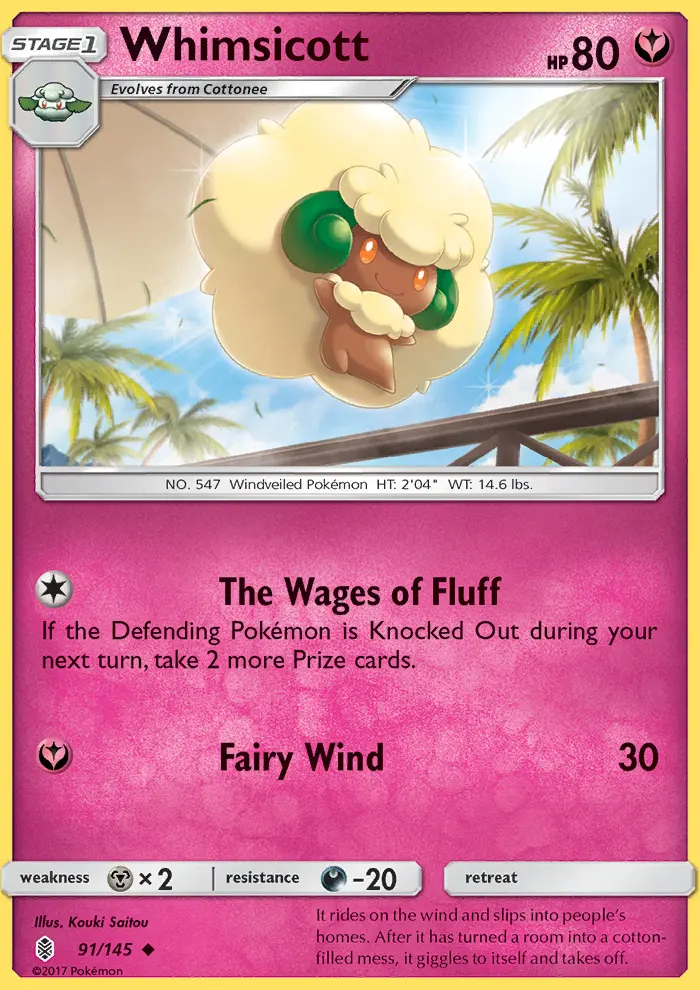 Image of the card Whimsicott