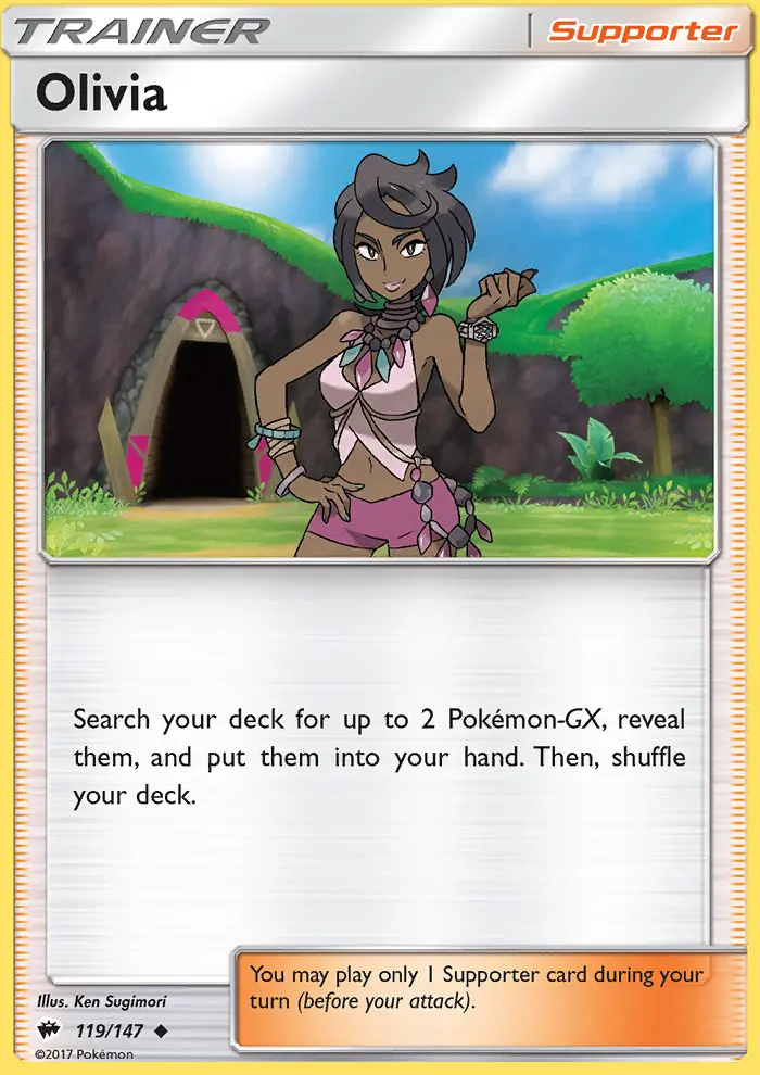 Image of the card Olivia