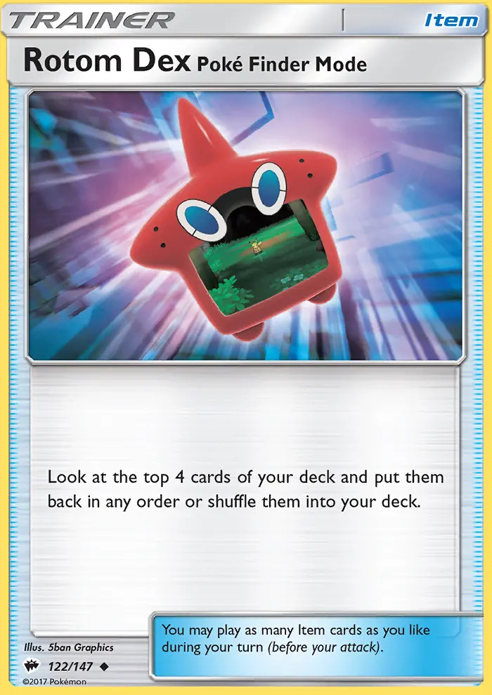 Image of the card Rotom Dex—Poké Finder Mode