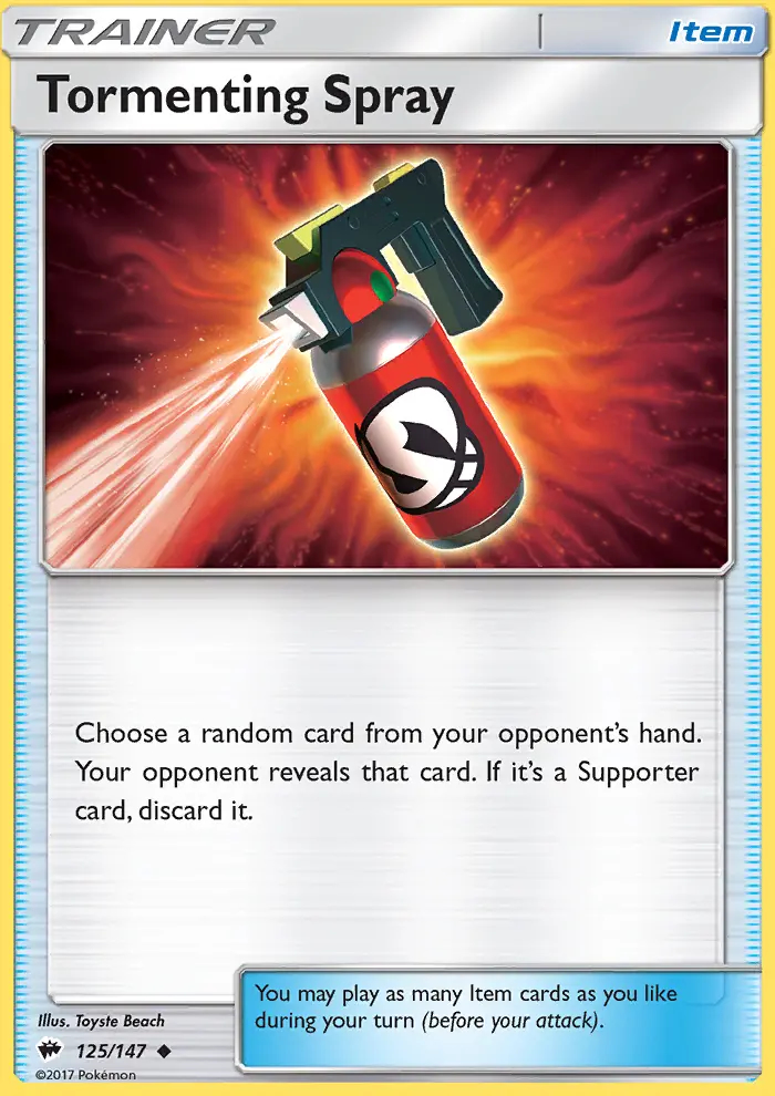 Image of the card Tormenting Spray