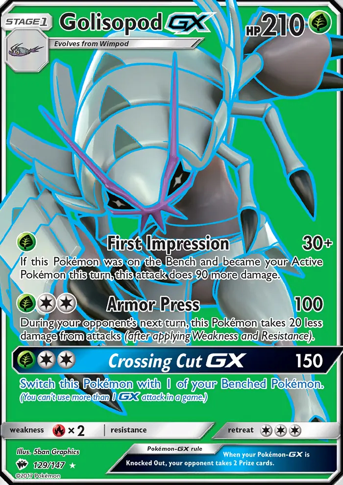 Image of the card Golisopod GX