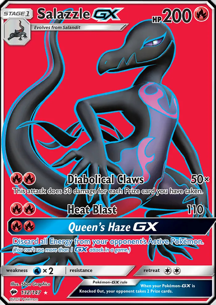 Image of the card Salazzle GX