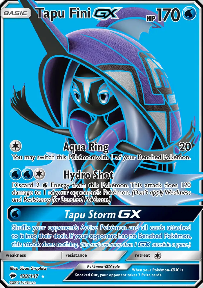 Image of the card Tapu Fini GX