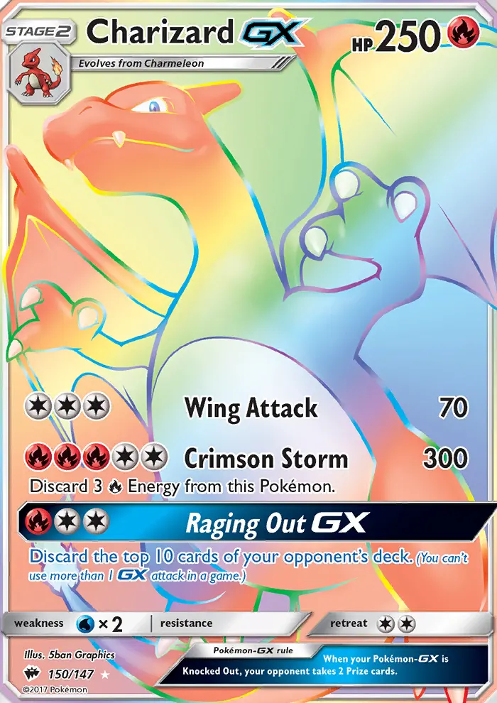 Image of the card Charizard GX