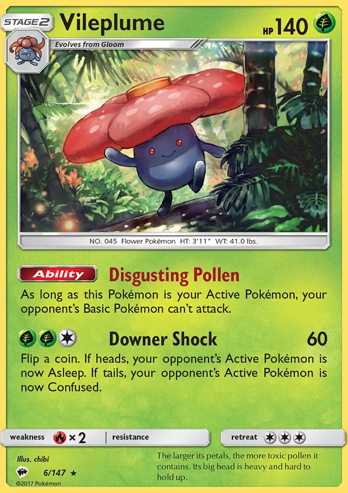 Image of the card Vileplume