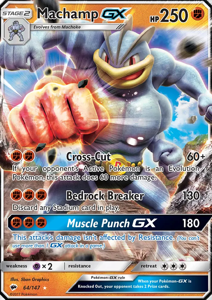 Image of the card Machamp GX