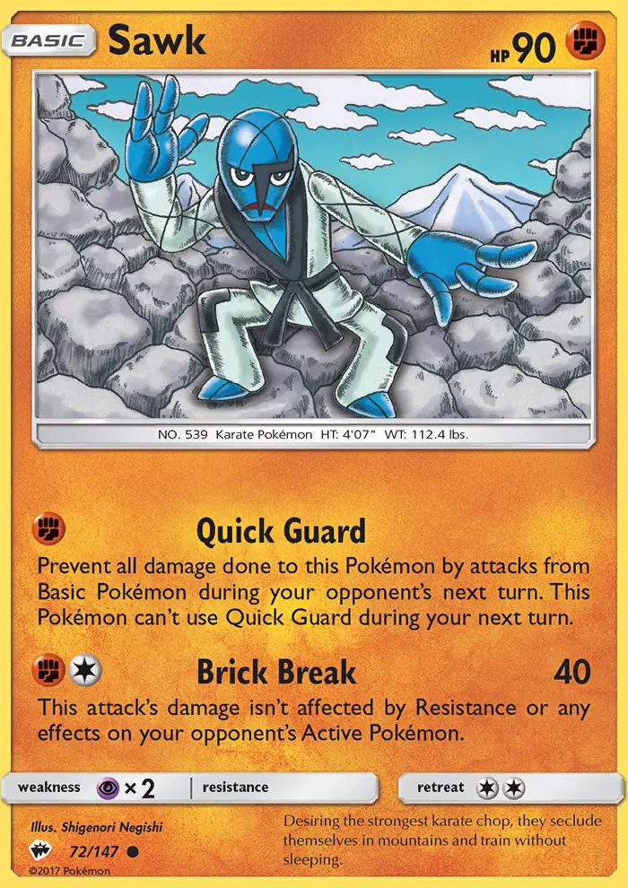 Image of the card Sawk