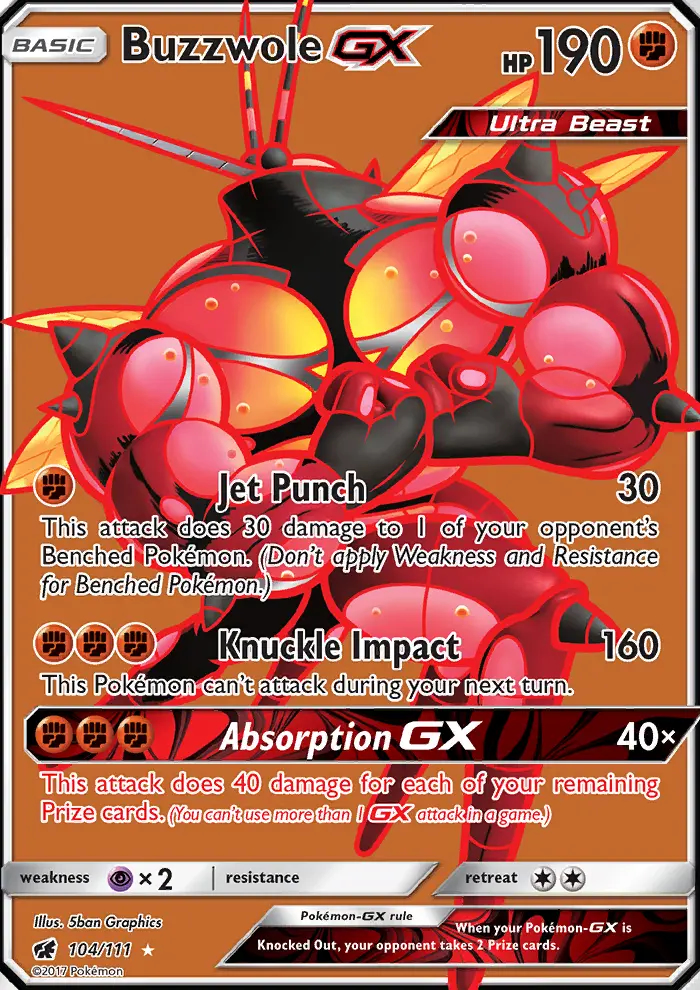 Image of the card Buzzwole GX