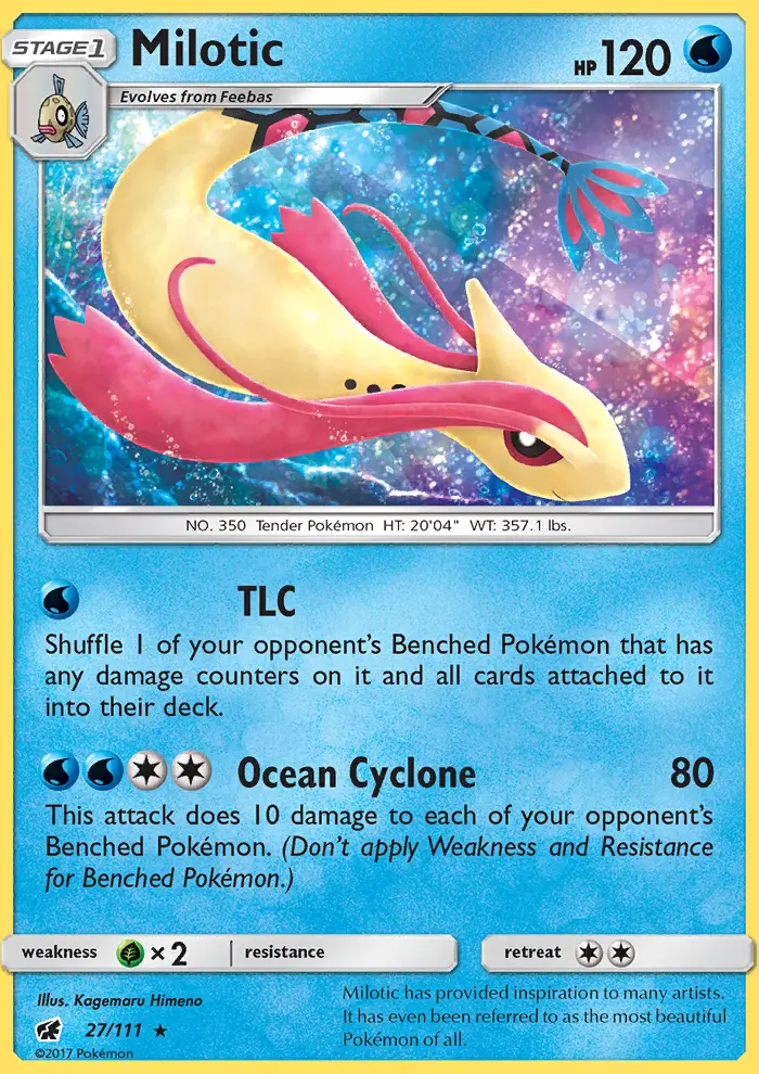 Image of the card Milotic