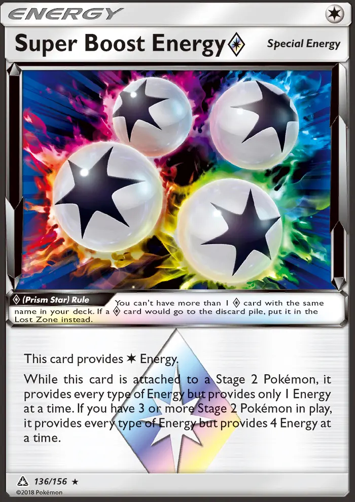 Image of the card Super Boost Energy ◇