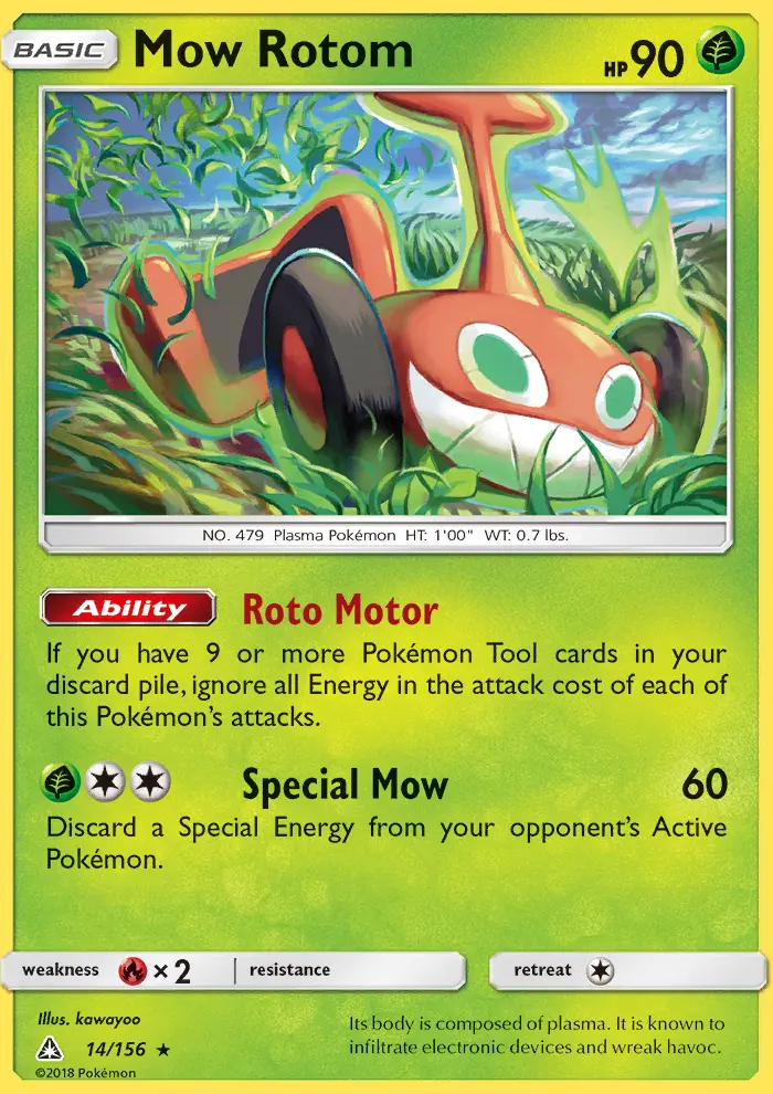 Image of the card Mow Rotom