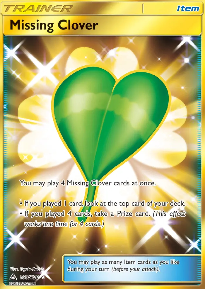 Image of the card Missing Clover
