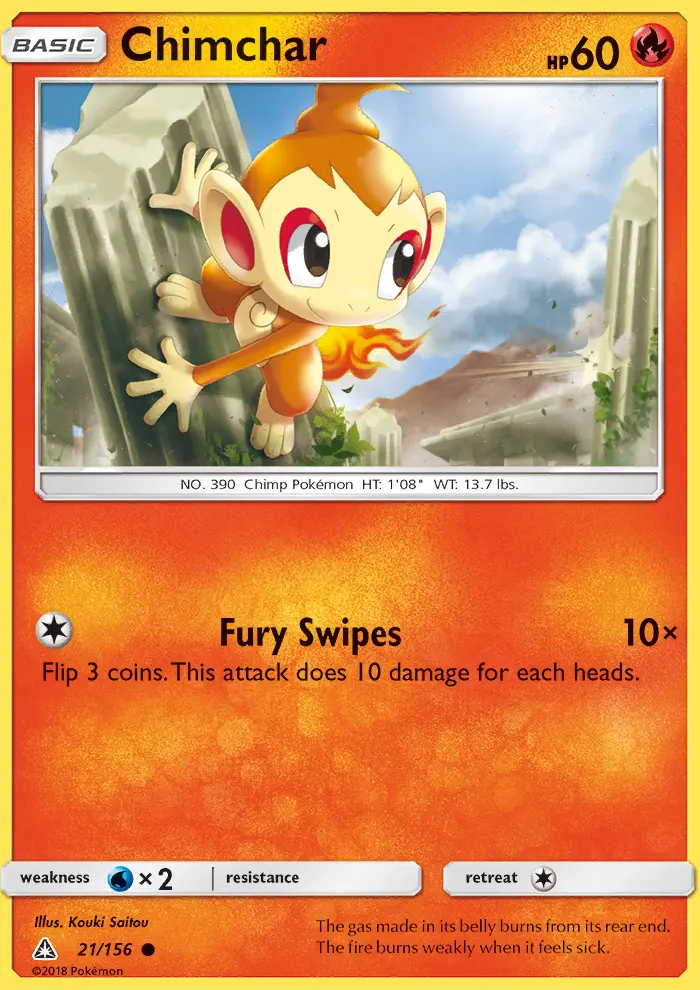 Image of the card Chimchar