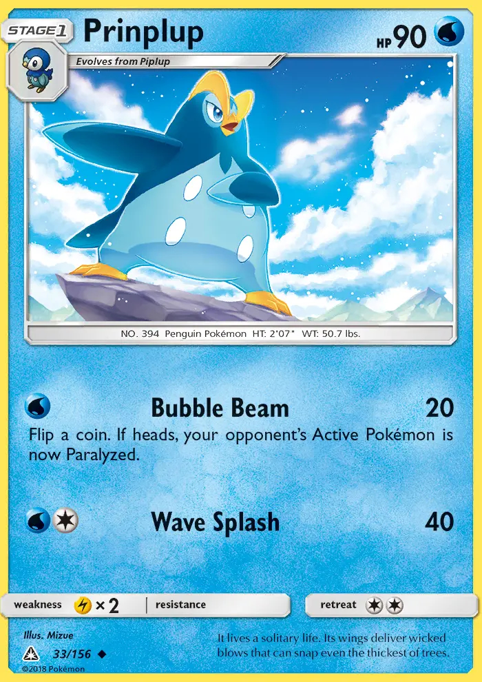 Image of the card Prinplup
