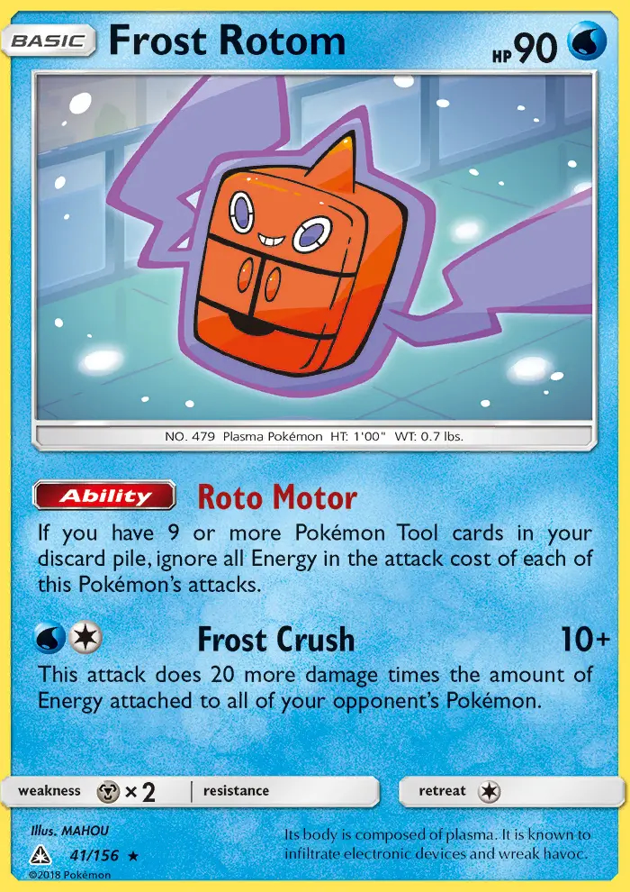 Image of the card Frost Rotom