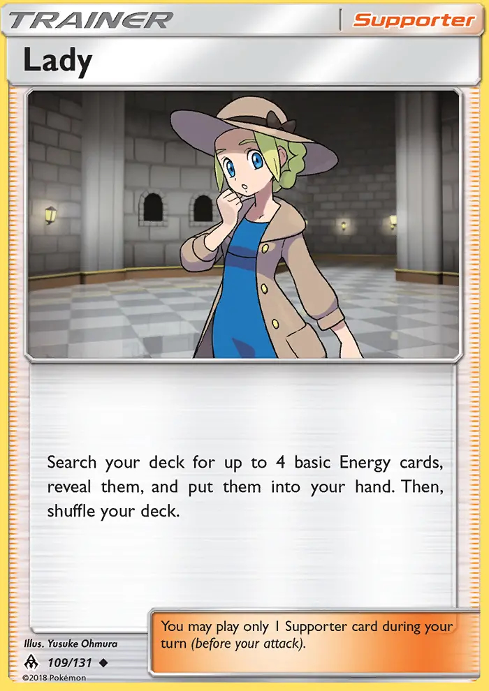 Image of the card Lady
