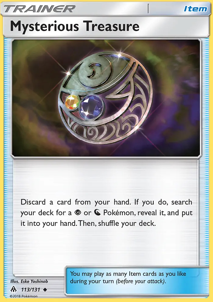 Image of the card Mysterious Treasure