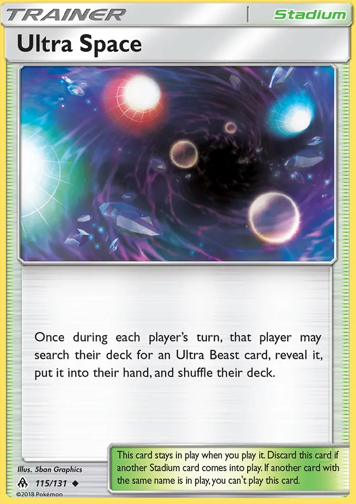 Image of the card Ultra Space