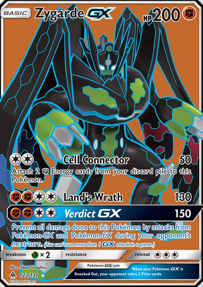 Image of the card Zygarde GX