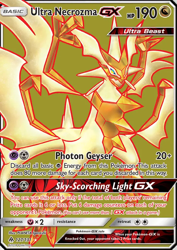 Image of the card Ultra Necrozma GX