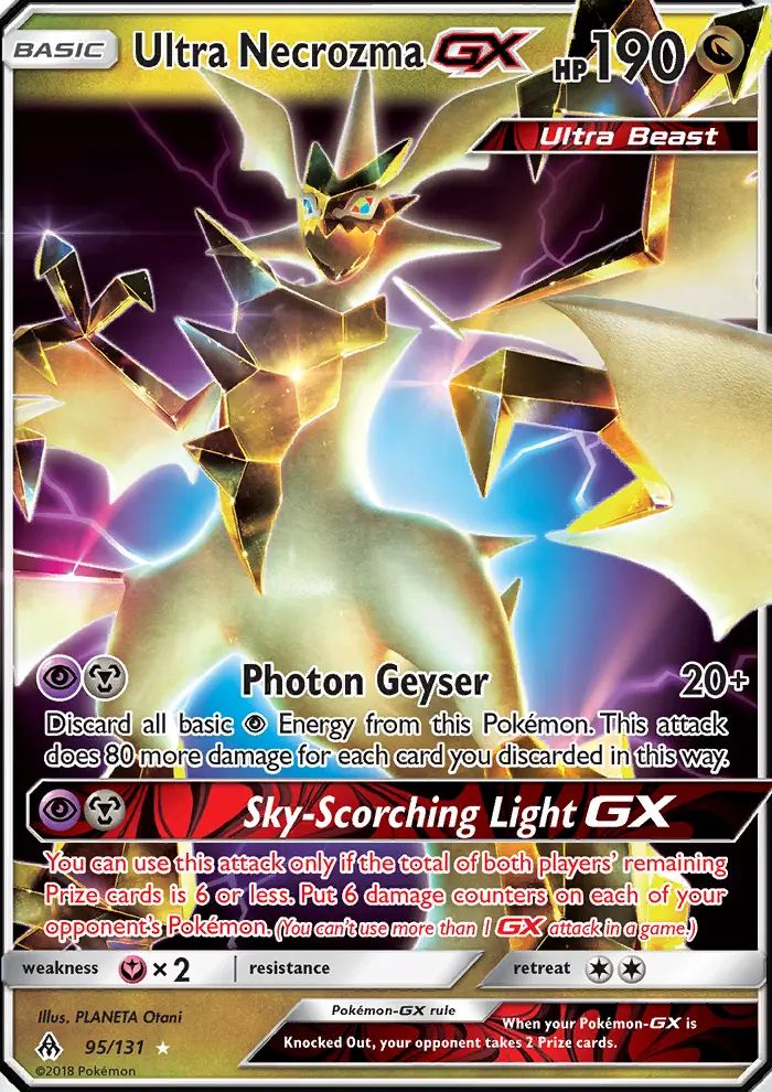 Image of the card Ultra Necrozma GX