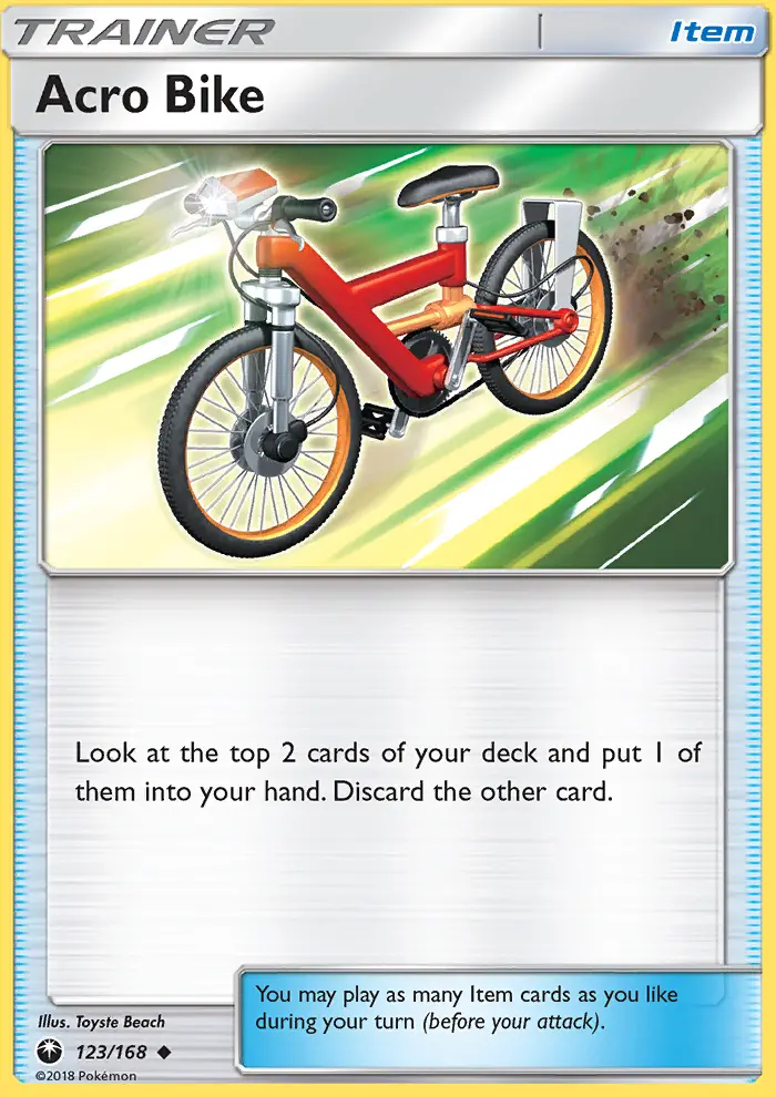 Image of the card Acro Bike