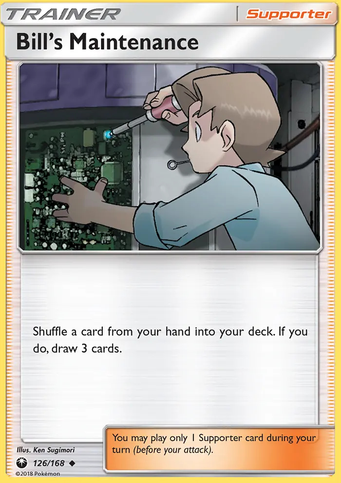 Image of the card Bill’s Maintenance