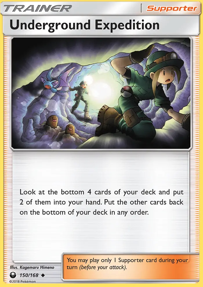 Image of the card Underground Expedition