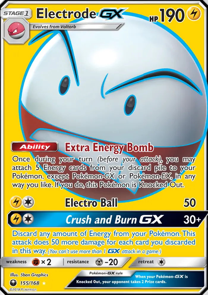 Image of the card Electrode GX