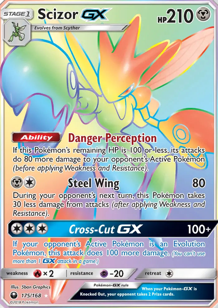 Image of the card Scizor GX