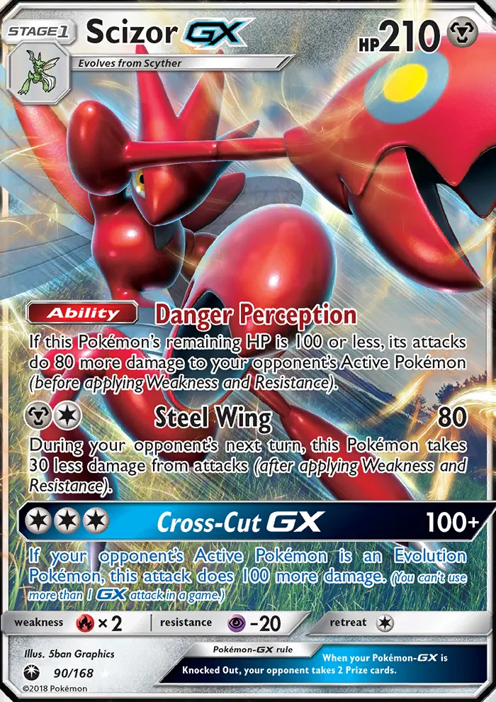 Image of the card Scizor GX