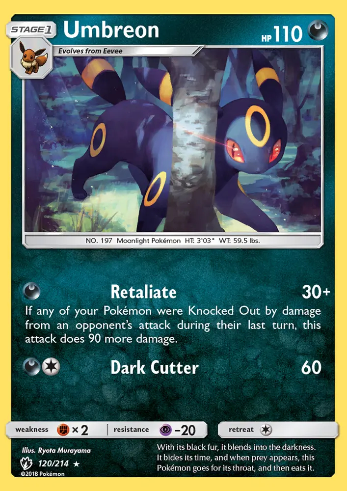 Image of the card Umbreon