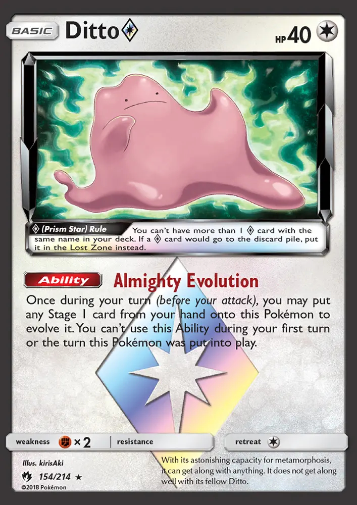 Image of the card Ditto ◇