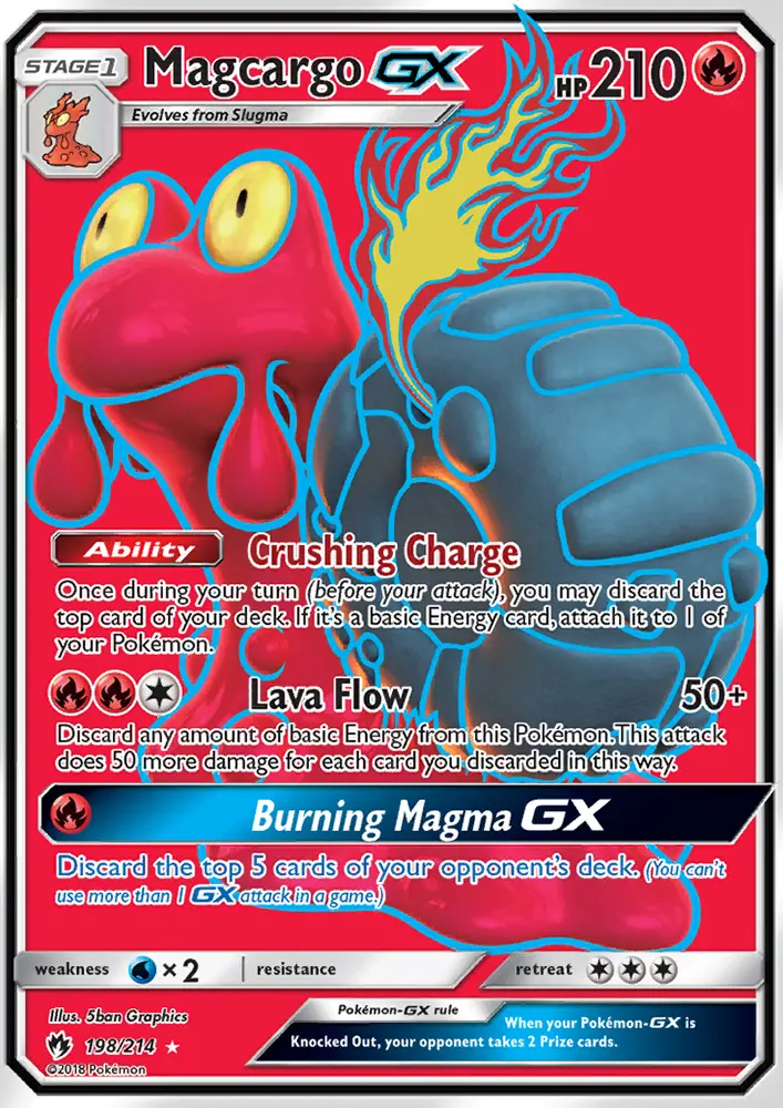 Image of the card Magcargo GX