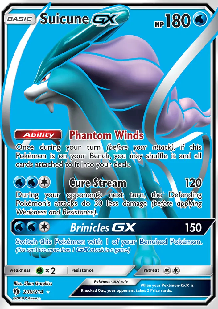 Image of the card Suicune GX